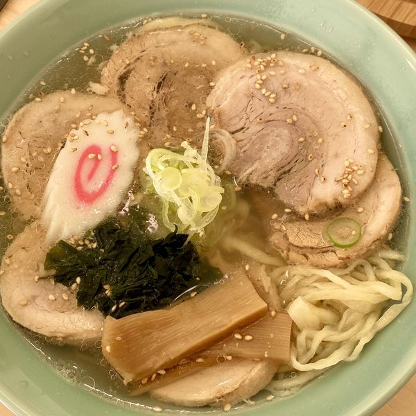 「しおチャーシューめん」@青竹手打ち佐野ラーメン ひだまりの写真
