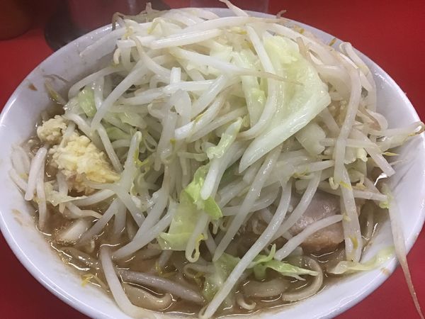 「小ラーメン790円ニンニク少なめ」@ラーメン二郎 松戸駅前店の写真