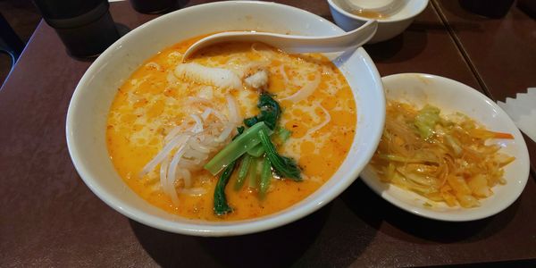 「海鮮刀削麺」@陳家私菜 新宿店の写真