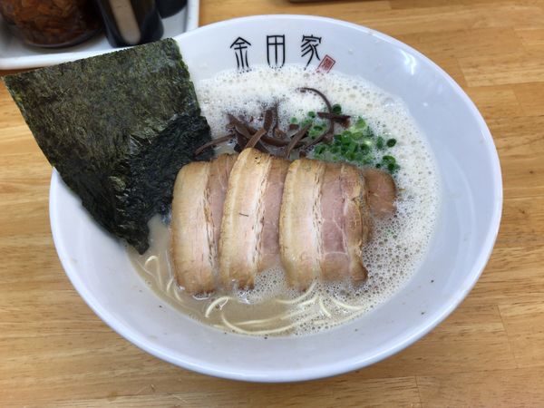 「黒豚らーめん」@麺処 金田家の写真