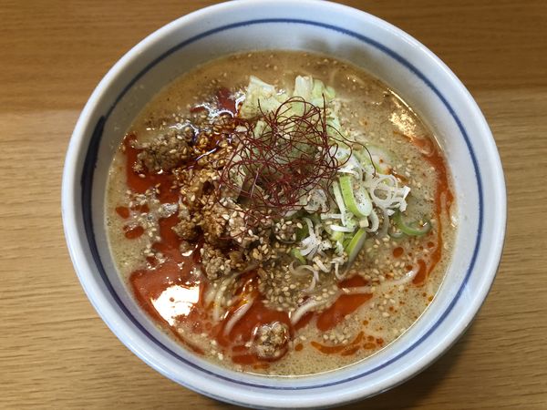 「冬季限定味噌坦々麺」@らーめん ふくのや 桶川店の写真