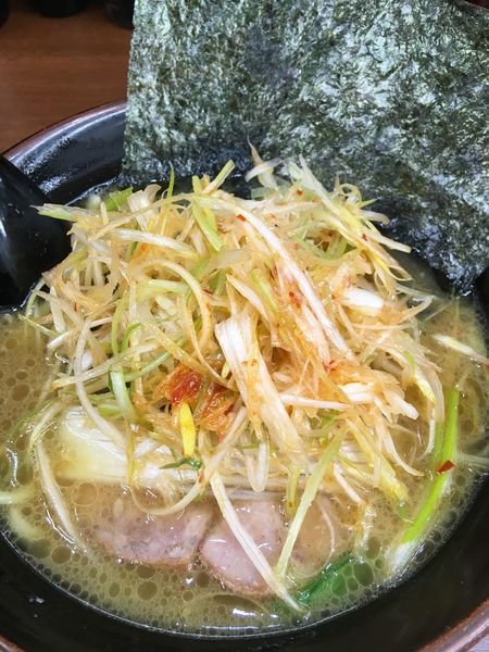 「ネギらーめん」@らーめん せい家 町田店の写真