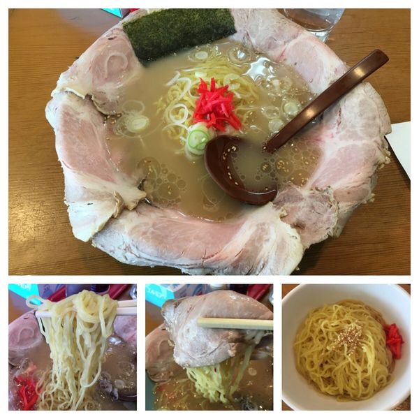 「肉ラーメン850円、替玉1食サービス」@きぶん一の写真