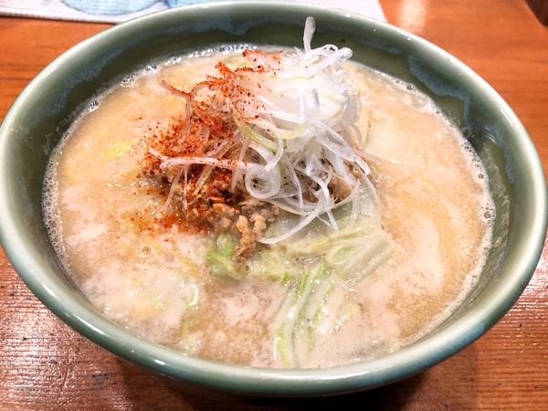 「（限定）鶏白湯酒粕味噌」@鮫麺房 さのすけの写真