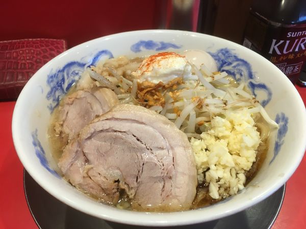 「期間限定 とにかくニンニクラーメン」@ジャンクガレッジ 白岡店の写真