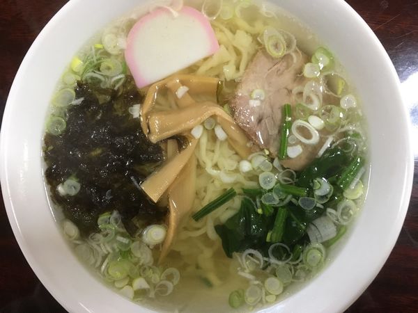 「ラーメン 700円」@ラーメン おおもりの写真