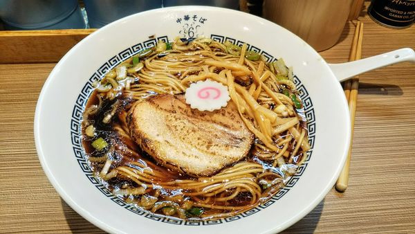 「中華そば 黒 細麺」@中華そば 六感堂の写真