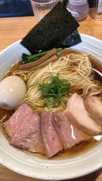 「特製醤油らぁ麺（大盛）」@麺屋 さくら井の写真