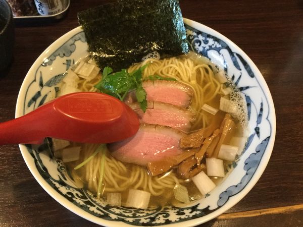 「【冬期限定】鴨らぁめん(¥890)」@中華そば 東京ぐれっちの写真