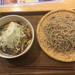 きのこざるそば(¥700)