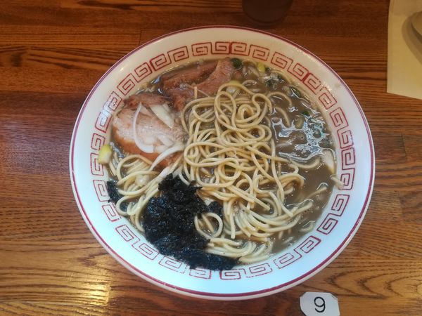 「濃厚煮干そば　大盛」@煮干中華そば専門 煮干丸の写真