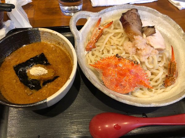 「濃厚カニつけ麺980円」@北じんじんの写真