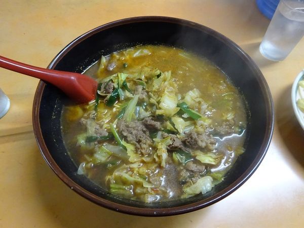 「モツ鍋らーめん」@ラーメン大将どんどん 南茨木店の写真