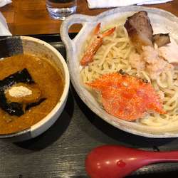 濃厚カニつけ麺980円
