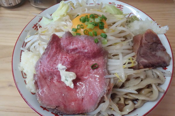 「牛汁なし」@麺屋 MARUの写真