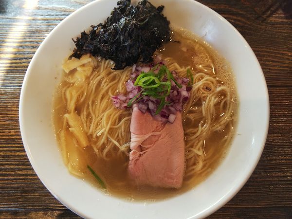 「煮干そば大盛（￥750+150）」@中華そば 向日葵の写真