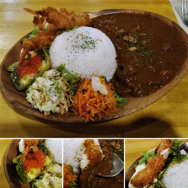 「海老フライカレー　850円」@abcバル 入谷店の写真