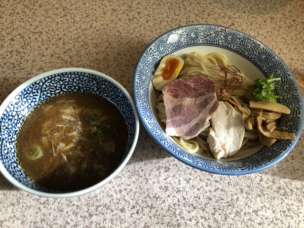 「【限定】秋刀魚のつけ麺中盛り」@麺処 かつ善の写真