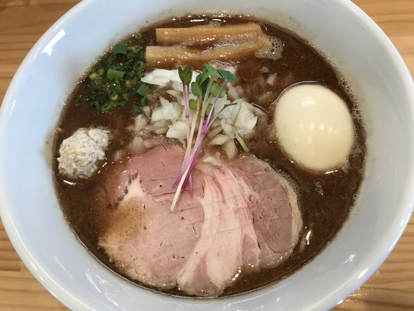 「特製濃厚魚介らぁ麺」@らぁ麺屋09。の写真