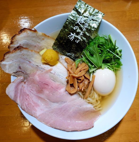 「虜柚子中華そば」@自家製中華そば 麺の虜の写真