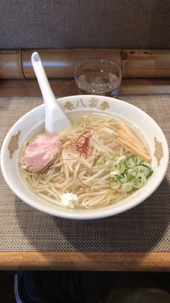 「塩ラーメン」@麺匠 八雲 大和店の写真