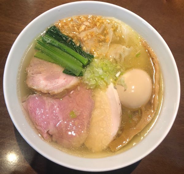「特製塩らーめん」@らぁ麺 すぎ本の写真