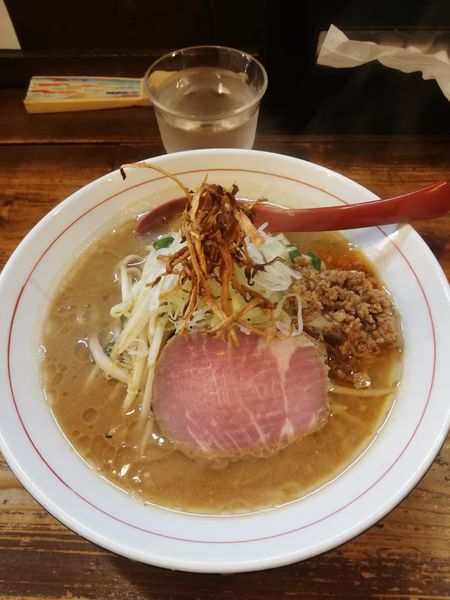 「味噌らーめん　830円」@東京味噌らーめん 鶉の写真