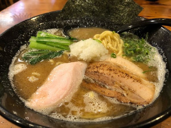 「鶏白湯ラーメン800円」@三代目麺処 「まるは」極 船橋店の写真