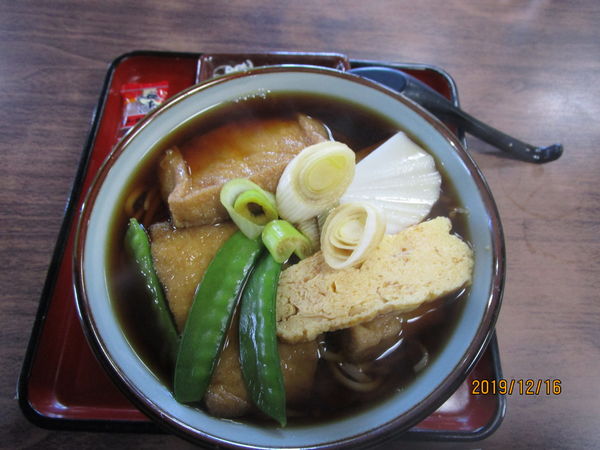 「きつね蕎麦 750円」@砂場の写真