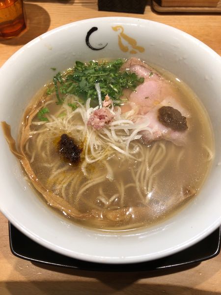 「真鯛と蛤の塩そば」@SOBAHOUSE 金色不如帰 新宿御苑本店の写真