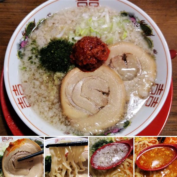 「鬼脂中華そば(限定)  900円」@江戸前煮干し中華そば きみはん 総本店の写真