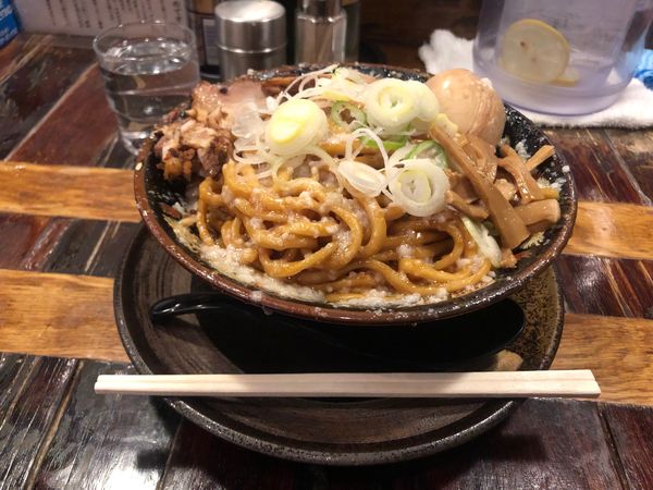 「爆盛脂油麺」@らーめん 平太周 味庵の写真