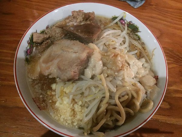 「ラーメン(ニンニクアブラ)¥850」@豚が如くの写真