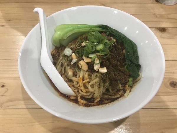 「汁なし担々麺（醤油）」@汁なし担々麺 ここからの写真