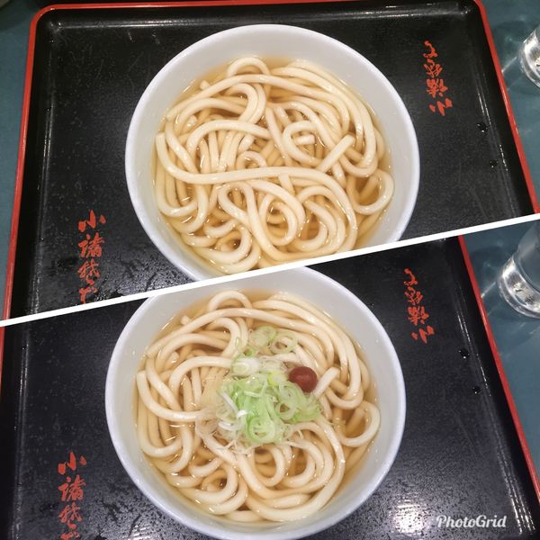 「かけうどん¥290」@小諸そば EQUiA 北千住店の写真