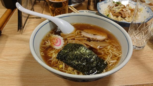 「しょうゆラーメン600円(込)」@ファッションラーメン 大元の写真