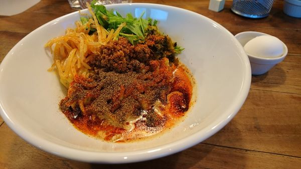 「【昼】汁無し担担麺」@担担担 渋谷道玄坂GB店の写真