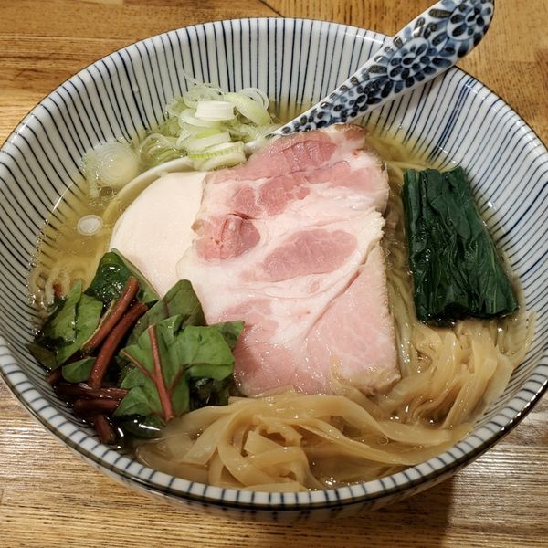 「塩そば」@中華そば きなりの写真