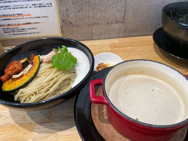 「ポルチーニつけ麺」@麺家 獅子丸の写真