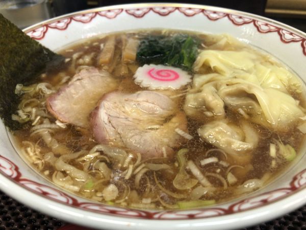「ワンタン麺」@手打中華もめんの写真