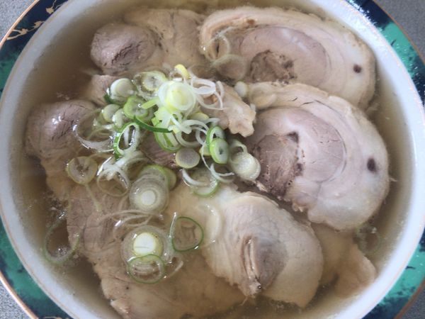 「ハーフ&ハーフ748円」@佐野らーめん 麺龍の写真