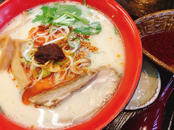 「赤うま730円」@煮豚亭 砂馬の写真