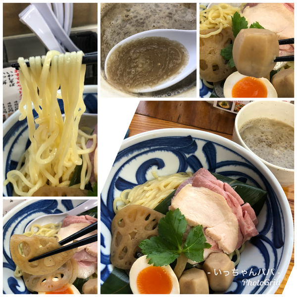 「限定）里芋と煮干のとろ～り濃厚つけ麺 950円」@中華そば よしかわの写真