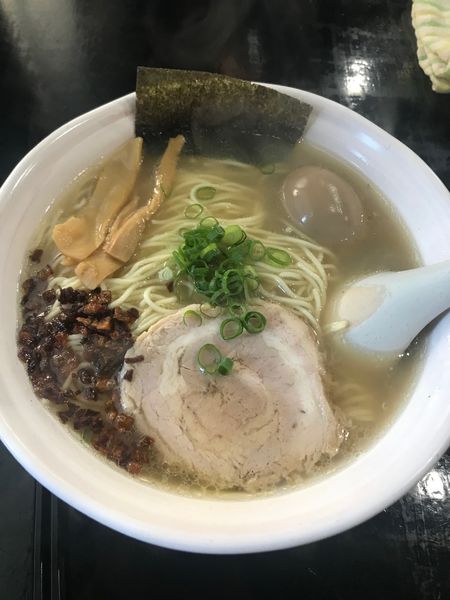 「味玉塩ら～麺（大盛）」@らーめん 麺の月の写真