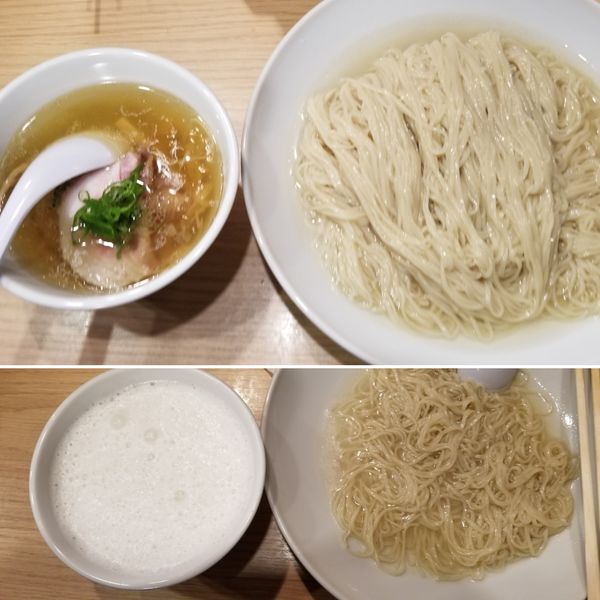 「塩つけ麺（大盛）」@らーめんMAIKAGURAの写真