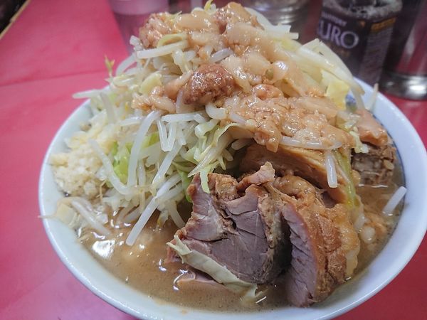 「小豚ラーメン」@ラーメン二郎 桜台駅前店の写真