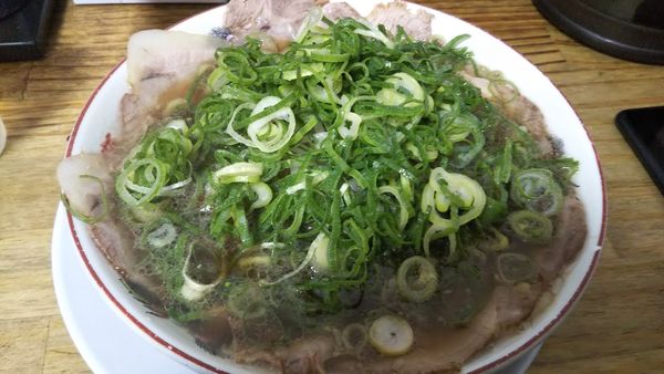 「チャーシュー麵＋ネギ」@本家 第一旭 新宿店の写真