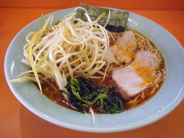 「ネギとうがらしラーメン(並)」@ラーメンショップ 椿 小川店の写真