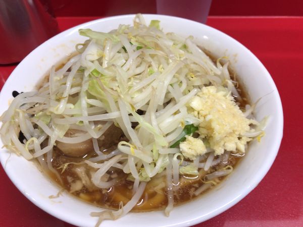 「小ラーメン(ニンニク) 700円」@ラーメン二郎 越谷店の写真