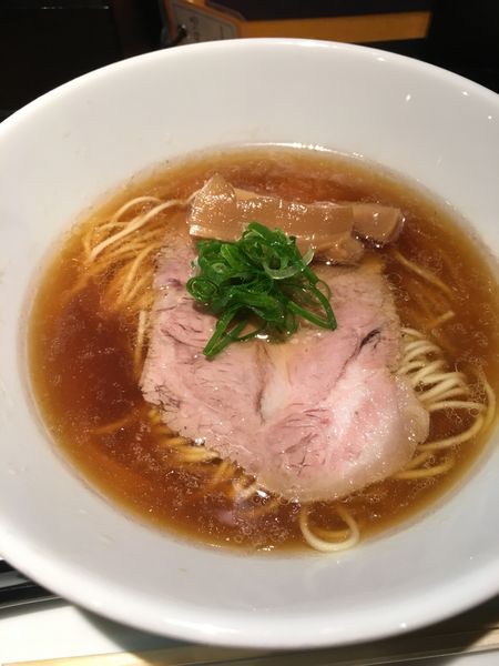 「ラーメン（醤油、細麺）」@麺屋 食べいろの写真